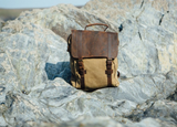 Arno-42 Waxed Waterproof Travel Rucksack by Wolph