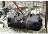 Shub-02 Faux Leather Gym-Travel Duffel Handbag by Wolph