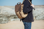 Arno-42 Waxed Waterproof Travel Rucksack by Wolph